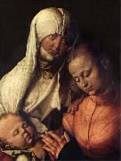 Albrecht Durer, The Virgin and child with St.Anne